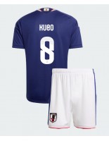 Japani Takefusa Kubo #8 Kotipaita Lasten MM-kisat 2026 Lyhythihainen (+ shortsit)